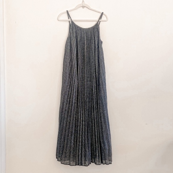 Hatch The Veronika Metallic Midi Dress 1 (4/6; S/M) NWT - Picture 7 of 11